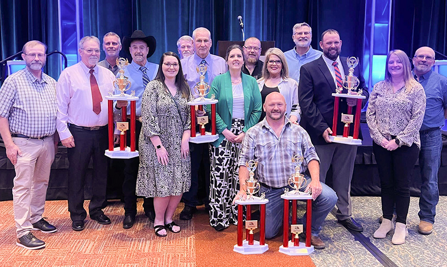 ABF TDC Missouri team trophy