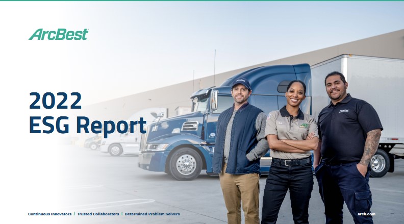 ArcBest 2022 ESG Report Thumbnail