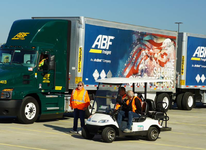 ABF pups at 2025 Safety Drive for a Cure