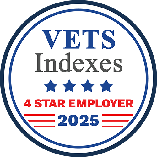 2025 VETS Indexes 4-Star Employer Logo