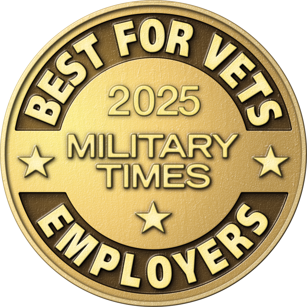 2025 Best For VETS Employers award logo